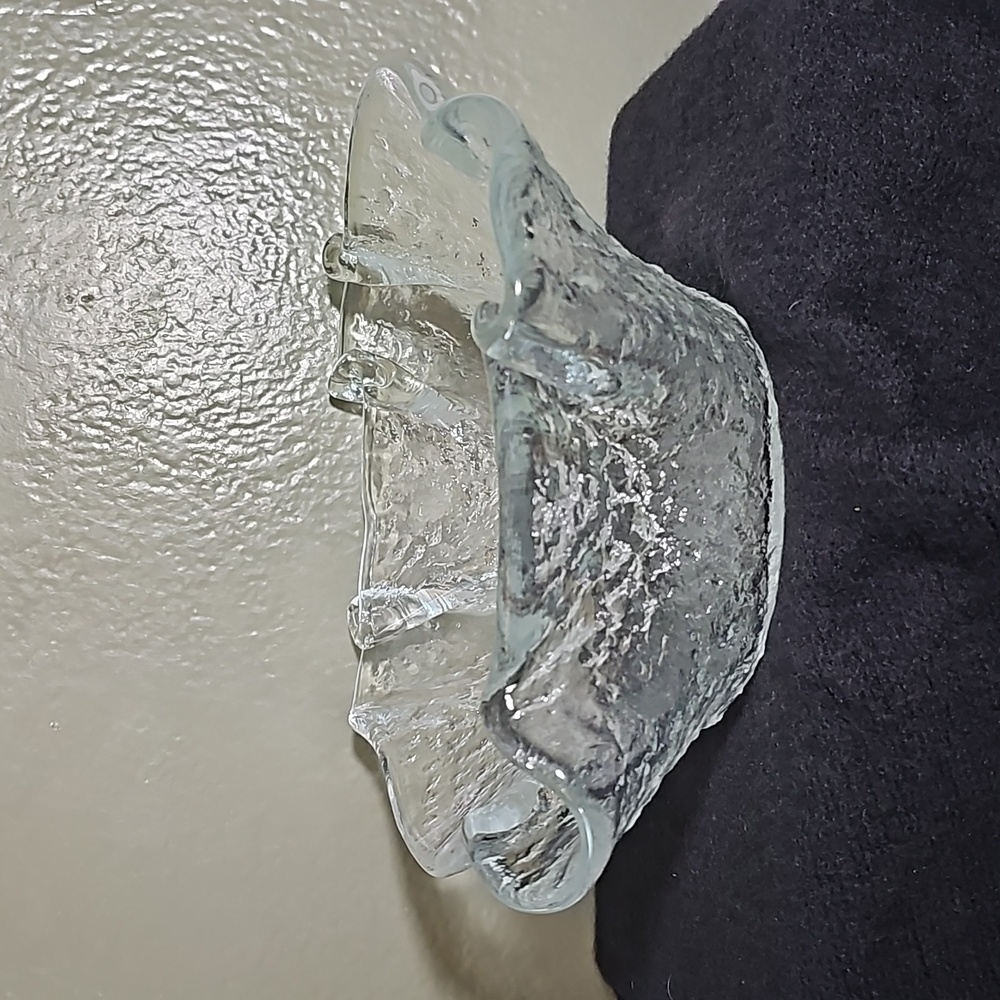 Pukeberg Ice Glass Bowl